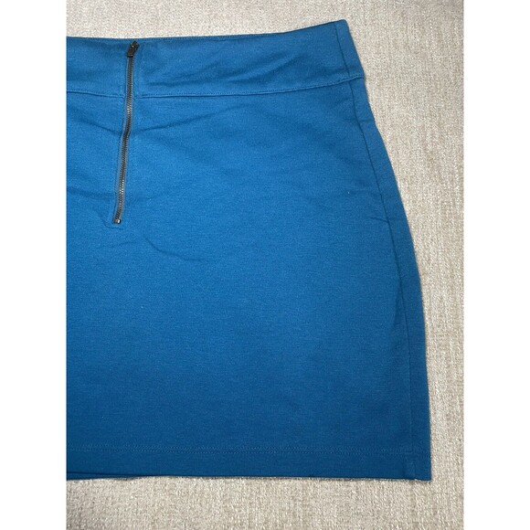 BDG Skirt Womens Large Blue Mini Zip Up - Picture 10 of 16